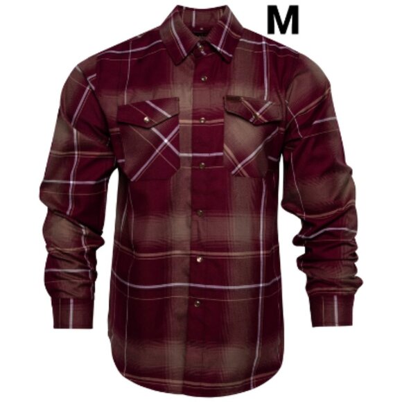 DIXXON Flannel CABERNET Limited Edition Flannel Shirt - Men's M - Picture 1 of 12